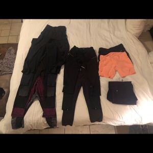 Lot Lululemon & Athleta tights